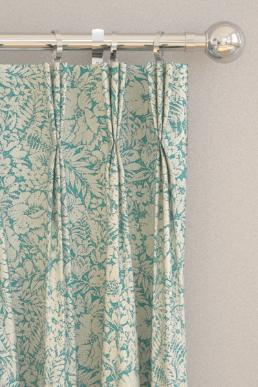 Meadow Fields Curtains - High Sea - by Sanderson. Click for more details and a description.