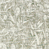 Tissu Violet Grasses - Mousse - Sanderson. Cliquez pour en savoir plus et lire la description.