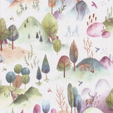 Hilltop Heights Wallpaper - Candyfloss - by Prestigious. Click for more details and a description.
