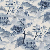 Mountain Retreat  Wallpaper - Ink - by Linwood. Click for more details and a description.
