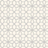 Wolsey Stars Wallpaper - Soot / Snow - by Cole & Son. Click for more details and a description.