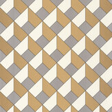 Square Wallpaper - Ochre - by Caselio. Click for more details and a description.