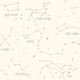 Constellations Wallpaper - White - by Caselio. Click for more details and a description.