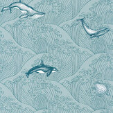 Under The Sea Wallpaper - Blue - by Caselio. Click for more details and a description.
