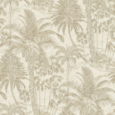 Rustic Jungle Wallpaper - Gold - by Albany. Click for more details and a description.