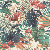 Floral Jungle Wallpaper - Multi - by Albany. Click for more details and a description.