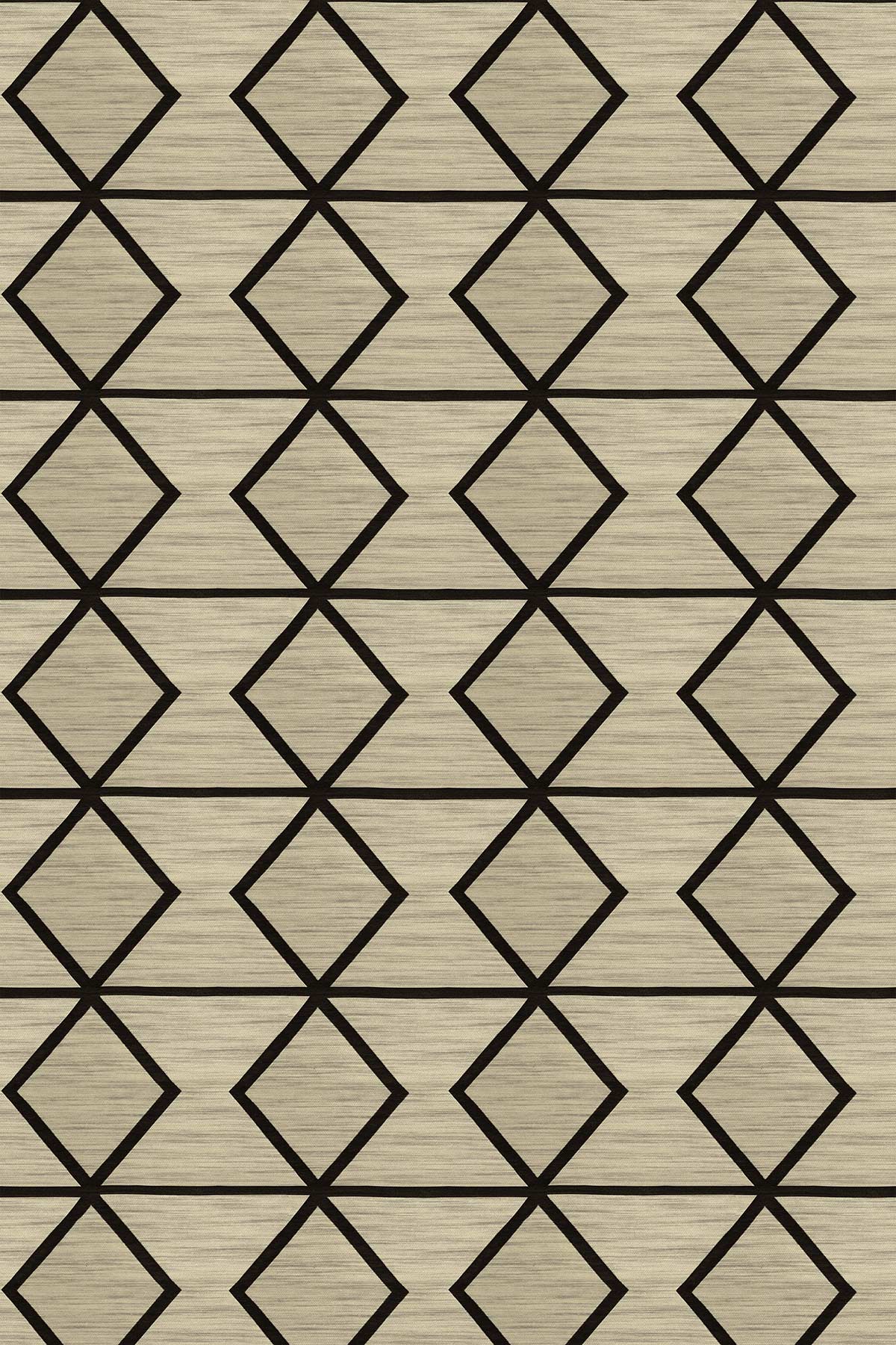 Pivot  Fabric - Taupe/ Onyx - by Scion