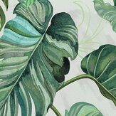 Carioca Wallpaper - Green - by Coordonne. Click for more details and a description.