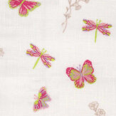 Flutterby Fabric - Rainbow - by Prestigious. Click for more details and a description.