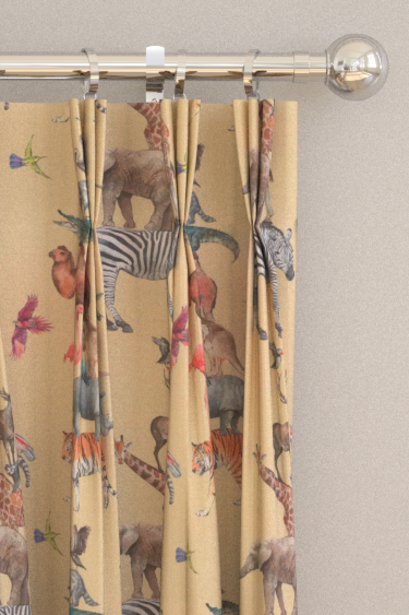 Animal Kingdom Curtains - Candyfloss - by Prestigious. Click for more details and a description.