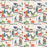 Dino City Fabric - Jungle - by Prestigious. Click for more details and a description.