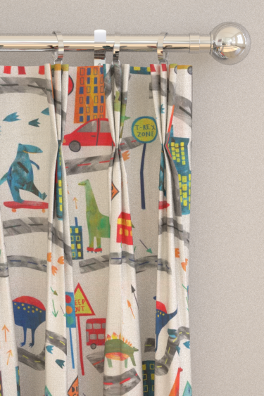 Dino City Curtains - Jungle - by Prestigious. Click for more details and a description.