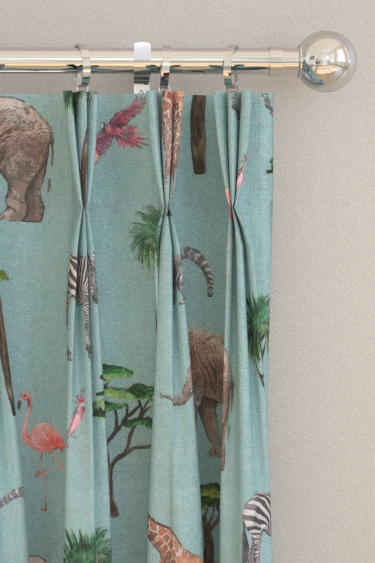 On Safari Curtains - Rainbow - by Prestigious. Click for more details and a description.