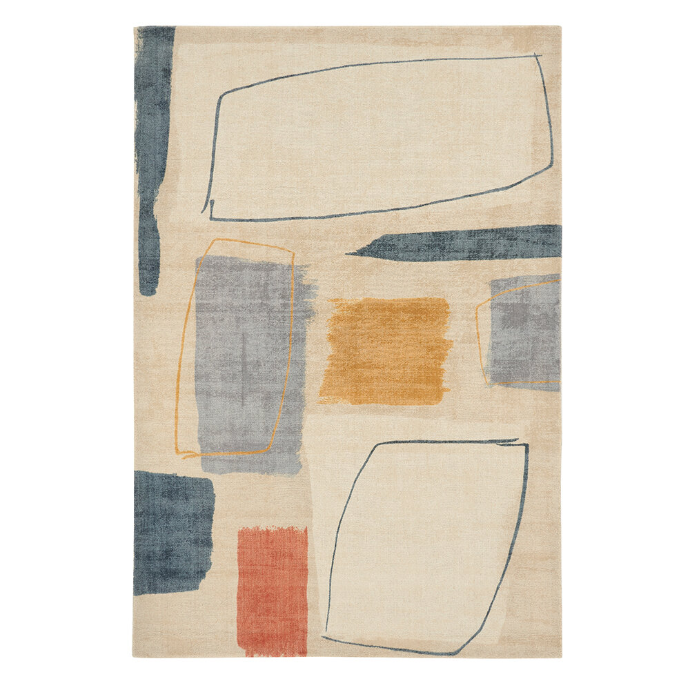Composition Rug - Amber - by Scion