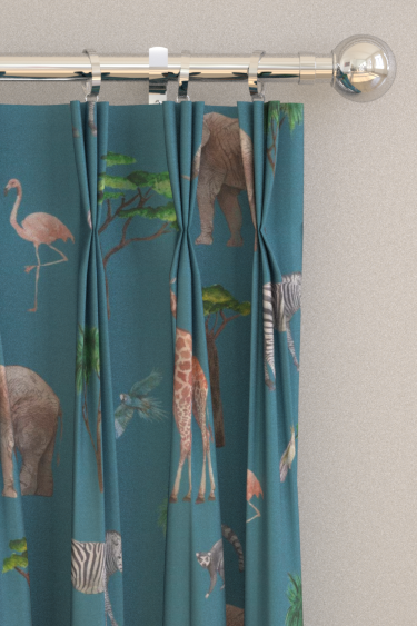 On Safari Curtains - Reef - by Prestigious. Click for more details and a description.