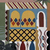 Majorelle Wallpaper - Mustard - by Coordonne. Click for more details and a description.