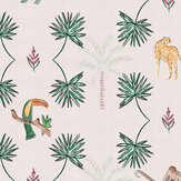 Monteverde Wallpaper - Pink - by Coordonne. Click for more details and a description.