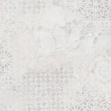 Rustic Mosaic Wallpaper - Ivory - by Metropolitan Stories. Click for more details and a description.