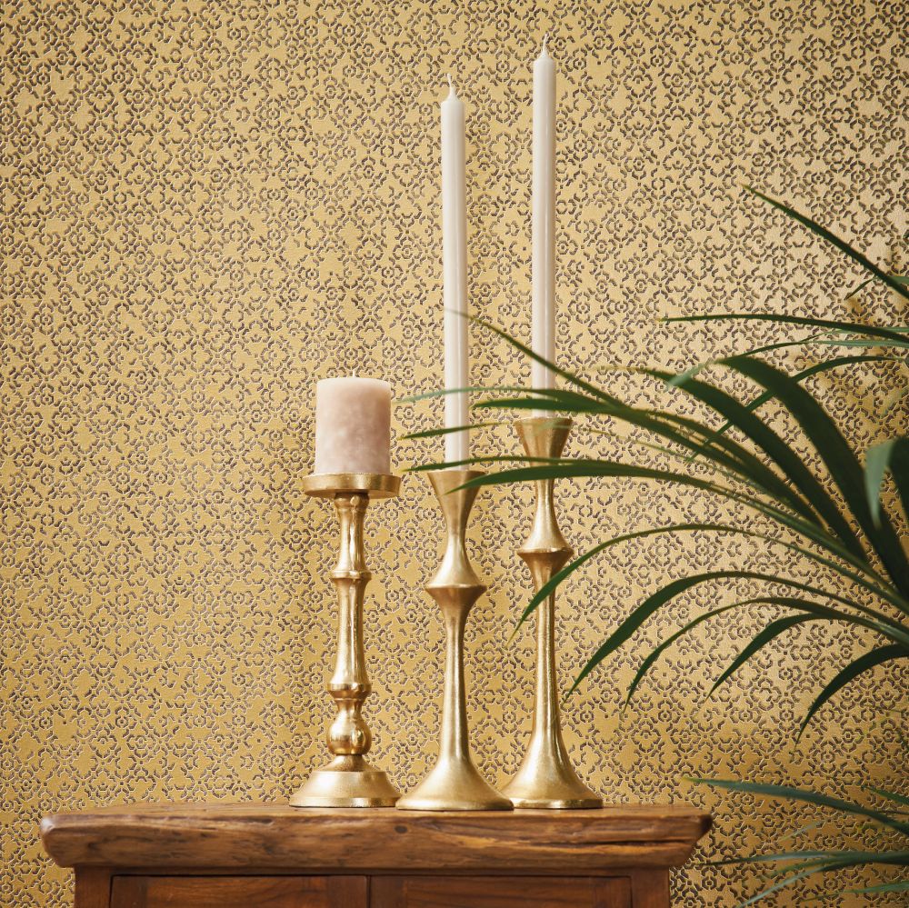 Ornate Wallpaper - Gold - by Metropolitan Stories