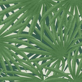 Papier peint Palm Leaf - Vert - Metropolitan Stories. Cliquez pour en savoir plus et lire la description.
