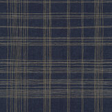 Checkered Wallpaper - Navy - by Metropolitan Stories. Click for more details and a description.