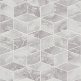 Papier peint Cube  - Gris - Metropolitan Stories. Cliquez pour en savoir plus et lire la description.