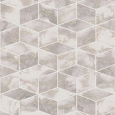 Cube  Wallpaper - Blush - by Metropolitan Stories. Click for more details and a description.
