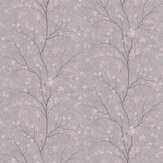 Blossom Wallpaper - Grey - by Metropolitan Stories. Click for more details and a description.