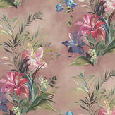 Papier peint Lilliana Grasscloth - Rosé - 1838 Wallcoverings. Cliquez pour en savoir plus et lire la description.