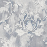 Ornamenta Wallpaper - Pewter Grey - by 1838 Wallcoverings. Click for more details and a description.