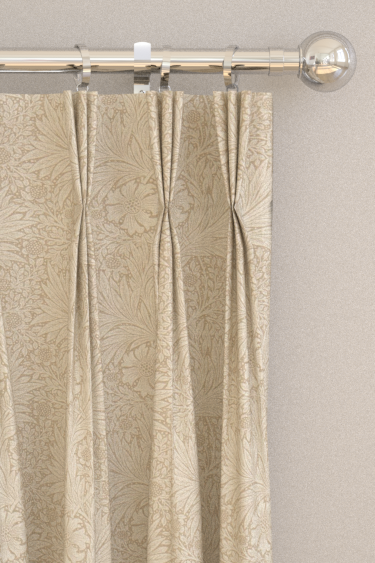 Marigold Curtains - Linen / Ivory - by Morris. Click for more details and a description.