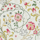 Tissu Mary Isobel - Rose / ivoire - Morris. Cliquez pour en savoir plus et lire la description.