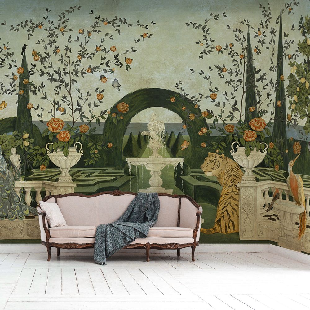 Dédale Mural - Vintage - by Coordonne