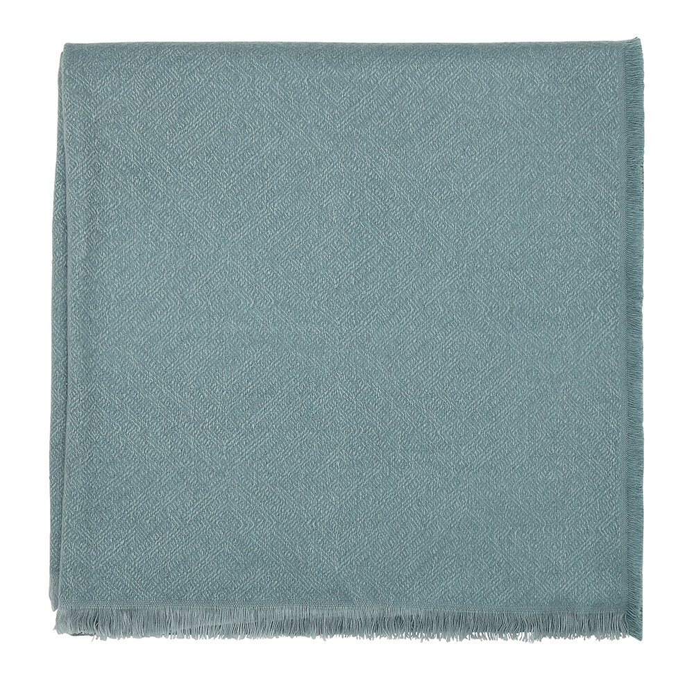 Andhara & Paradesia Woven Throw - Teal - by Sanderson