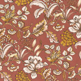 Paiony Wallpaper - Rouge - by Casamance. Click for more details and a description.