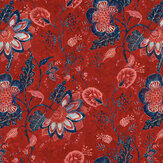 Panoramique Saxon Tapestry - Rouge - Mind the Gap. Cliquez pour en savoir plus et lire la description.
