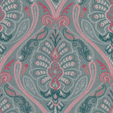 St Kitts Fabric - Watermelon - by Prestigious. Click for more details and a description.