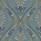 St Kitts Fabric - Lagoon - by Prestigious. Click for more details and a description.
