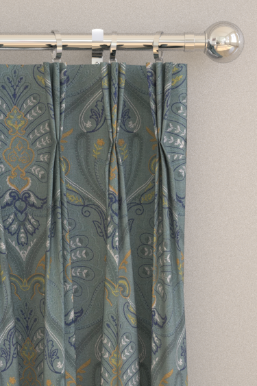 St Kitts Curtains - Lagoon - by Prestigious. Click for more details and a description.