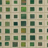 Sunago Vinyl Wallpaper - Emerald - by Osborne & Little. Click for more details and a description.