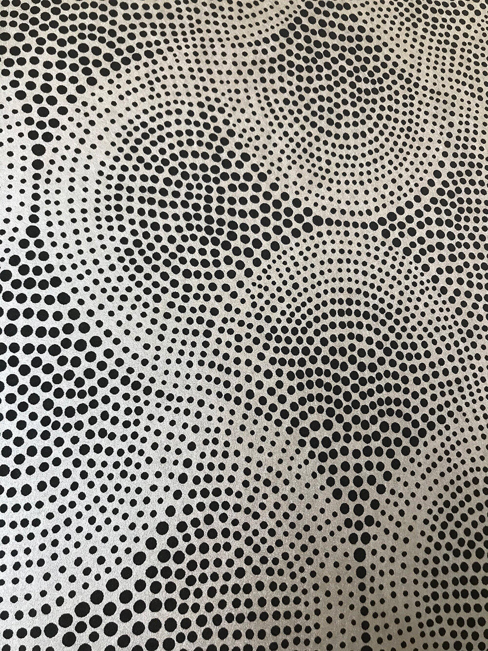 Uroko Wallpaper - Gilver/ Charcoal - by Osborne & Little