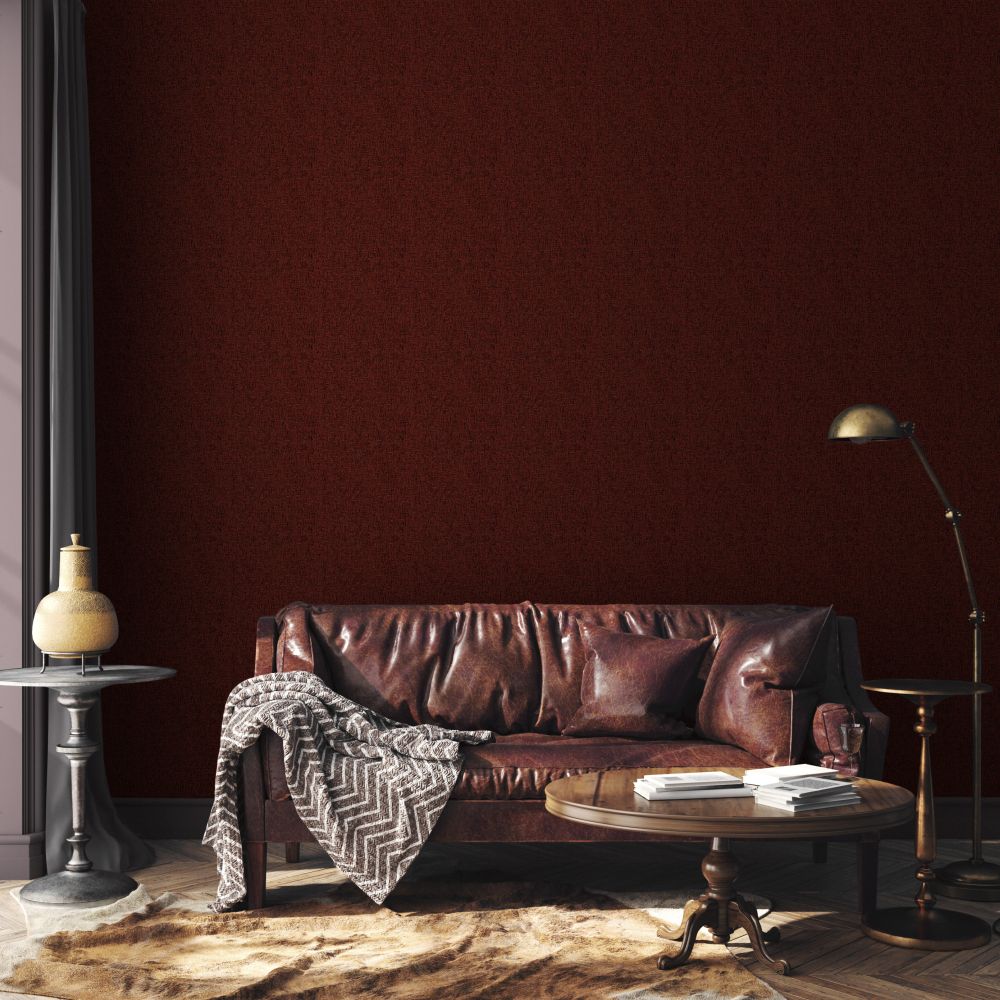 Design 9 Wallpaper - Chocolate & Fraise Colour Story - Red - by Coordonne