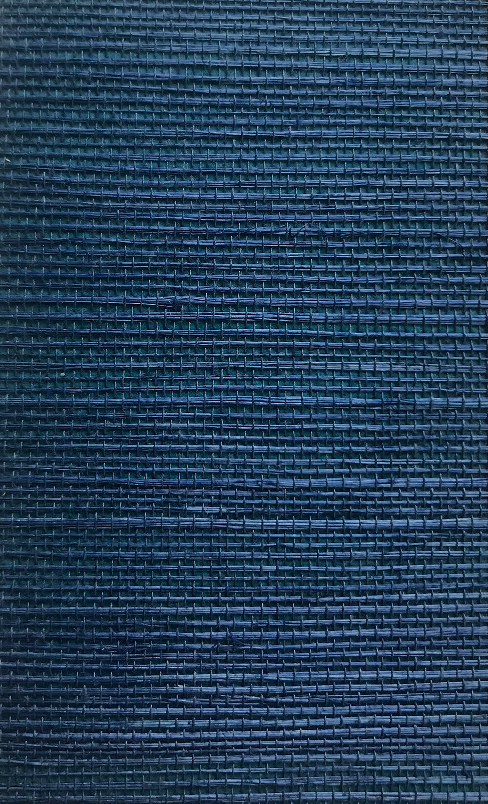 Kanoko Grasscloth Wallpaper - Cobalt - by Osborne & Little