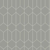 Linear Geo Wallpaper - Grey - by Arthouse. Click for more details and a description.