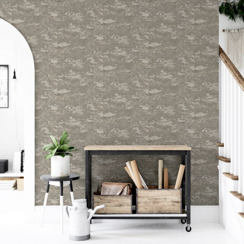 Patina Wallpaper - Neutral - by Arthouse