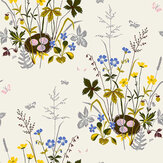 Fagelbo Wallpaper - Multi-coloured - by Boråstapeter. Click for more details and a description.