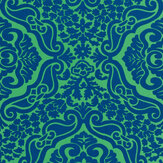 Fioravanti  Wallpaper - Cobalt - by Designers Guild. Click for more details and a description.