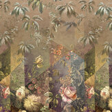Minakari  Mural - Rosewood - by Designers Guild. Click for more details and a description.