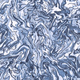 Liquid Marble Wallpaper - Navy - by Arthouse. Click for more details and a description.