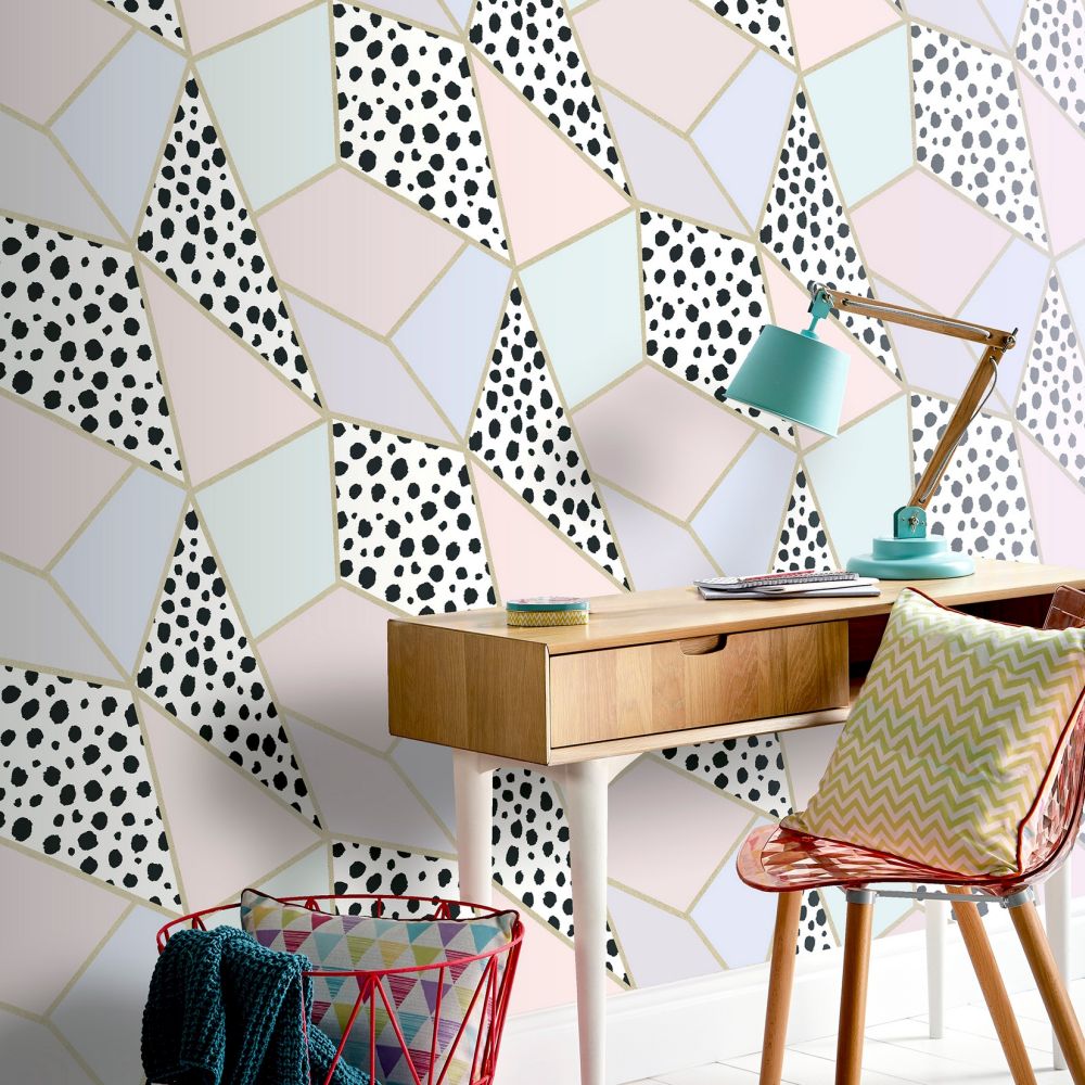 Dalmatian Fragment Wallpaper - Multi - by Arthouse